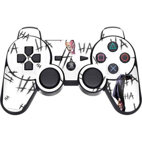 DC Comics The Joker HAHAHA Walking PS3 Dual Shock wireless controller Skin
