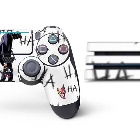 DC Comics The Joker HAHAHA Walking PS4 Pro Bundle Skin