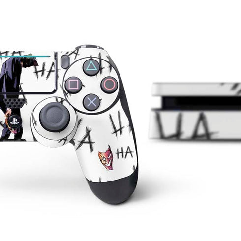 DC Comics The Joker HAHAHA Walking PS4 Slim Bundle Skin
