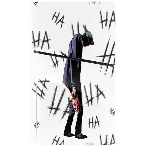 DC Comics The Joker HAHAHA Walking PS5 Slim Disk Console Skin