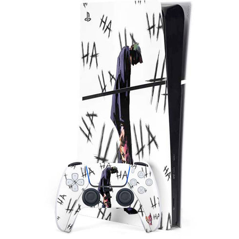 DC Comics The Joker HAHAHA Walking PS5 Slim Digital Edition Console Skin