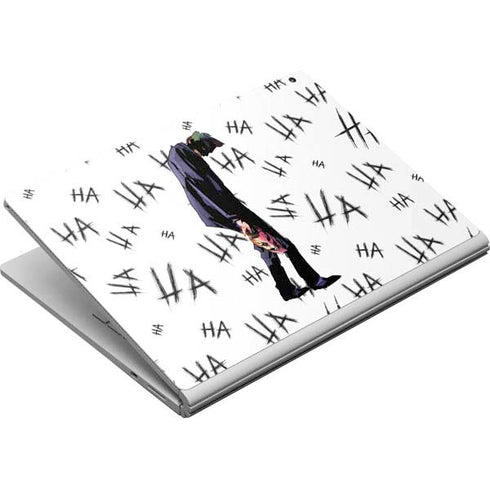 DC Comics The Joker HAHAHA Walking Surface Book Skin