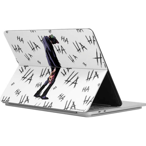 DC Comics The Joker HAHAHA Walking Surface Laptop Studio Skin