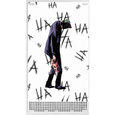 DC Comics The Joker HAHAHA Walking Xbox Series S Console Skin