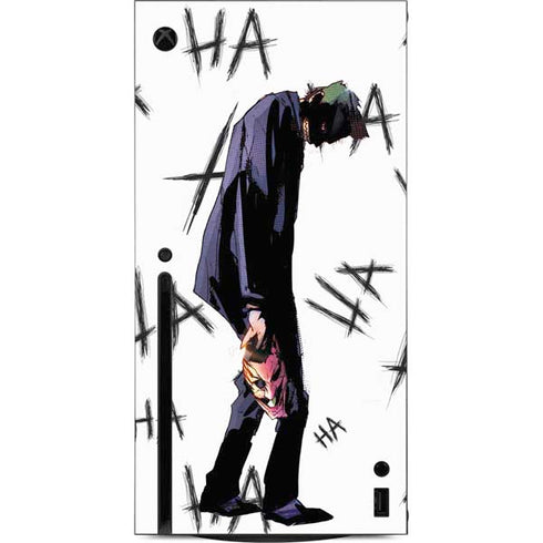 DC Comics The Joker HAHAHA Walking Xbox Series X Console Skin