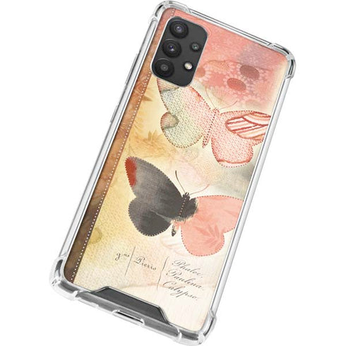 Haiku Butterfly Galaxy A32 5G Clear Case