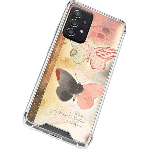 Haiku Butterfly Galaxy A52 5G Clear Case