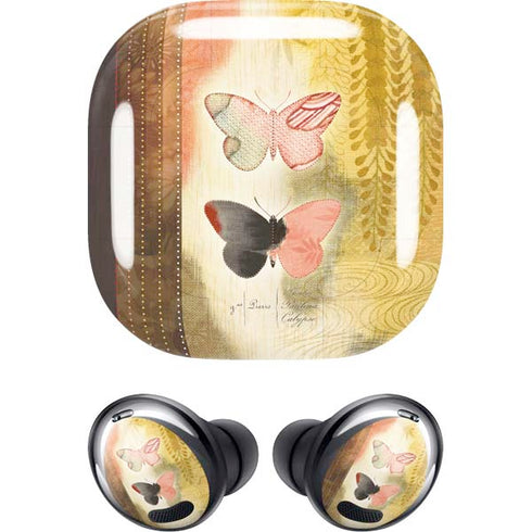 Haiku Butterfly Galaxy Buds Pro Skin