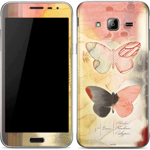 Haiku Butterfly Galaxy J3 Skin