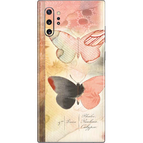 Haiku Butterfly Galaxy Note 10 Plus Skin