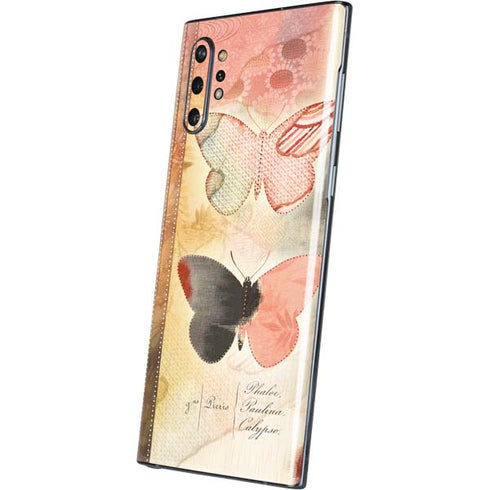 Haiku Butterfly Galaxy Note 10 Plus Skin
