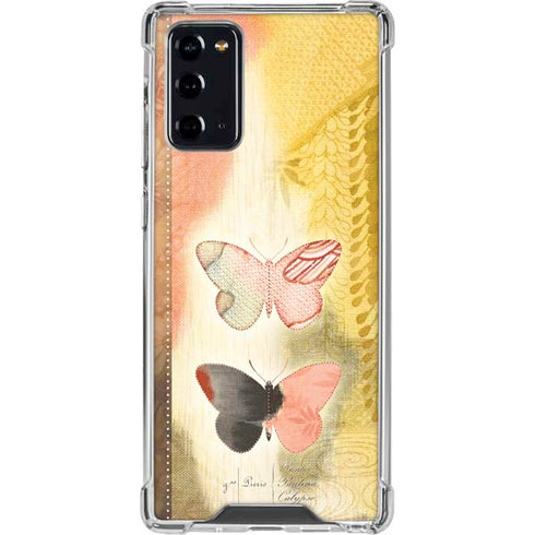 Haiku Butterfly Galaxy Note20 5G Clear Case