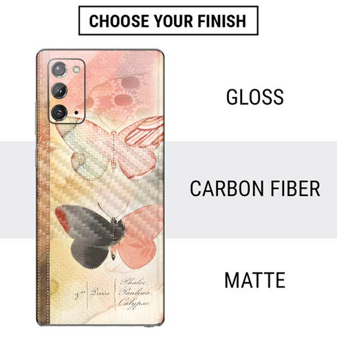 Haiku Butterfly Galaxy Note20 5G Skin