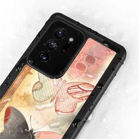 Haiku Butterfly Galaxy Note20 Ultra 5G Waterproof Case