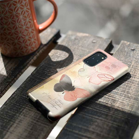 Haiku Butterfly Galaxy S20 Plus Pro Case