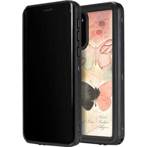 Haiku Butterfly Galaxy S20 Waterproof Case