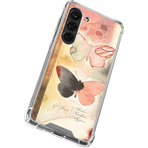 Haiku Butterfly Galaxy S23 Clear Case