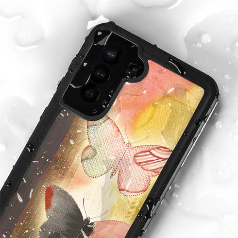 Haiku Butterfly Galaxy S23 Plus Waterproof Case