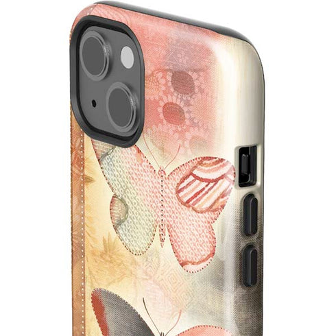 Haiku Butterfly iPhone 15 Plus Impact Case