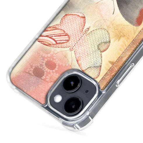 Haiku Butterfly iPhone 15 Plus MagSafe Case