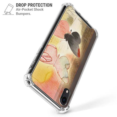 Haiku Butterfly iPhone XR Clear Case