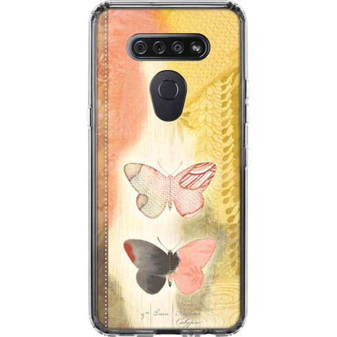 Haiku Butterfly LG K51/Q51 Clear Case