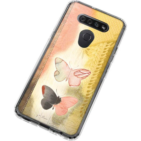 Haiku Butterfly LG K51/Q51 Clear Case