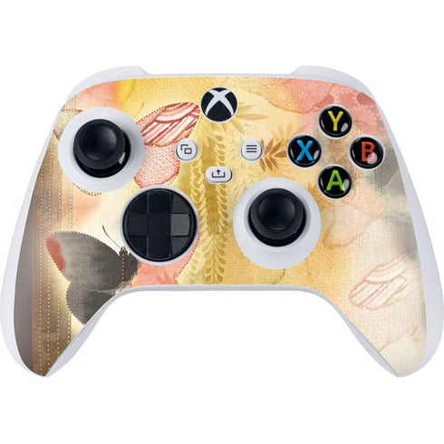 Haiku Butterfly Xbox Series S Controller Skin