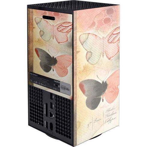 Haiku Butterfly Xbox Series X Console Skin