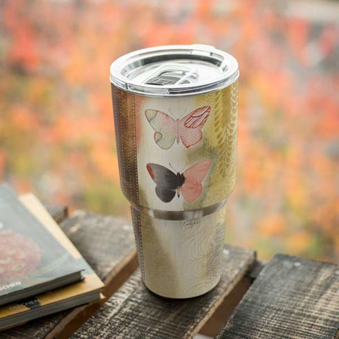 Haiku Butterfly Yeti 30oz Rambler Tumbler Skin