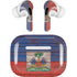 Haiti Flag Dark Wood AirPods Pro 2nd Gen Skin