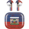 Haiti Flag Dark Wood Apple AirPods (3rd Gen 2021) Skin