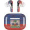 Haiti Flag Dark Wood Apple AirPods Pro Skin