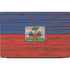 Haiti Flag Dark Wood Dell Vostro Skin