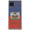 Haiti Flag Dark Wood Galaxy A12 Clear Case