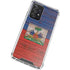Haiti Flag Dark Wood Galaxy A52 5G Clear Case
