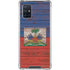Haiti Flag Dark Wood Galaxy A71 5G Clear Case