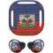 Haiti Flag Dark Wood Galaxy Buds Pro Skin