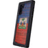 Haiti Flag Dark Wood Galaxy Note 10 Waterproof Case