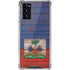 Haiti Flag Dark Wood Galaxy Note20 5G Clear Case