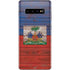 Haiti Flag Dark Wood Galaxy S10 Plus Skin