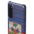 Haiti Flag Dark Wood Galaxy S20 Lite Case