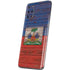 Haiti Flag Dark Wood Galaxy S20 Plus Skin