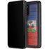Haiti Flag Dark Wood Galaxy S20 Waterproof Case