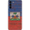 Haiti Flag Dark Wood Galaxy S21 5G Skin