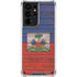 Haiti Flag Dark Wood Galaxy S21 Ultra 5G Clear Case