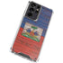 Haiti Flag Dark Wood Galaxy S21 Ultra 5G Clear Case