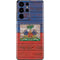 Haiti Flag Dark Wood Galaxy S21 Ultra 5G Skin