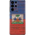 Haiti Flag Dark Wood Galaxy S21 Ultra 5G Skin
