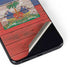 Haiti Flag Dark Wood Galaxy S22 Plus Skin